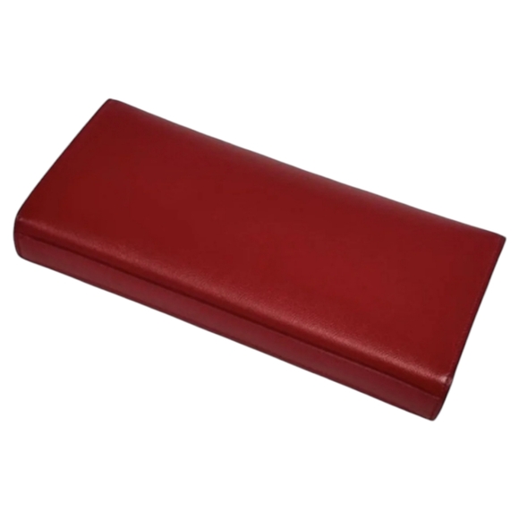 New!!! YSL SAINT LAURENT MONOGRAM CLUTCH CASSANDRE IN GRAINED POUR Kate Red!!! - Picture 5 of 11